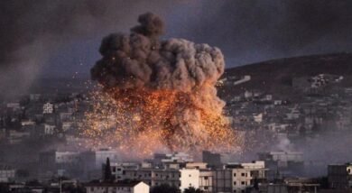 انفجار ضخم يهز دمشق وإسرائيل تتبنى الغارة